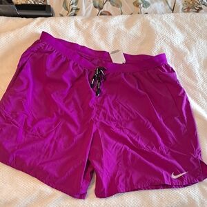 Nike Fuchsia Dri-FIT Shorts